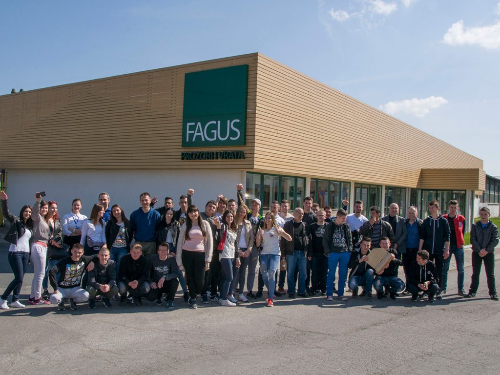 Posjeta učenika srednje tehničke škole Fagus grupaciji